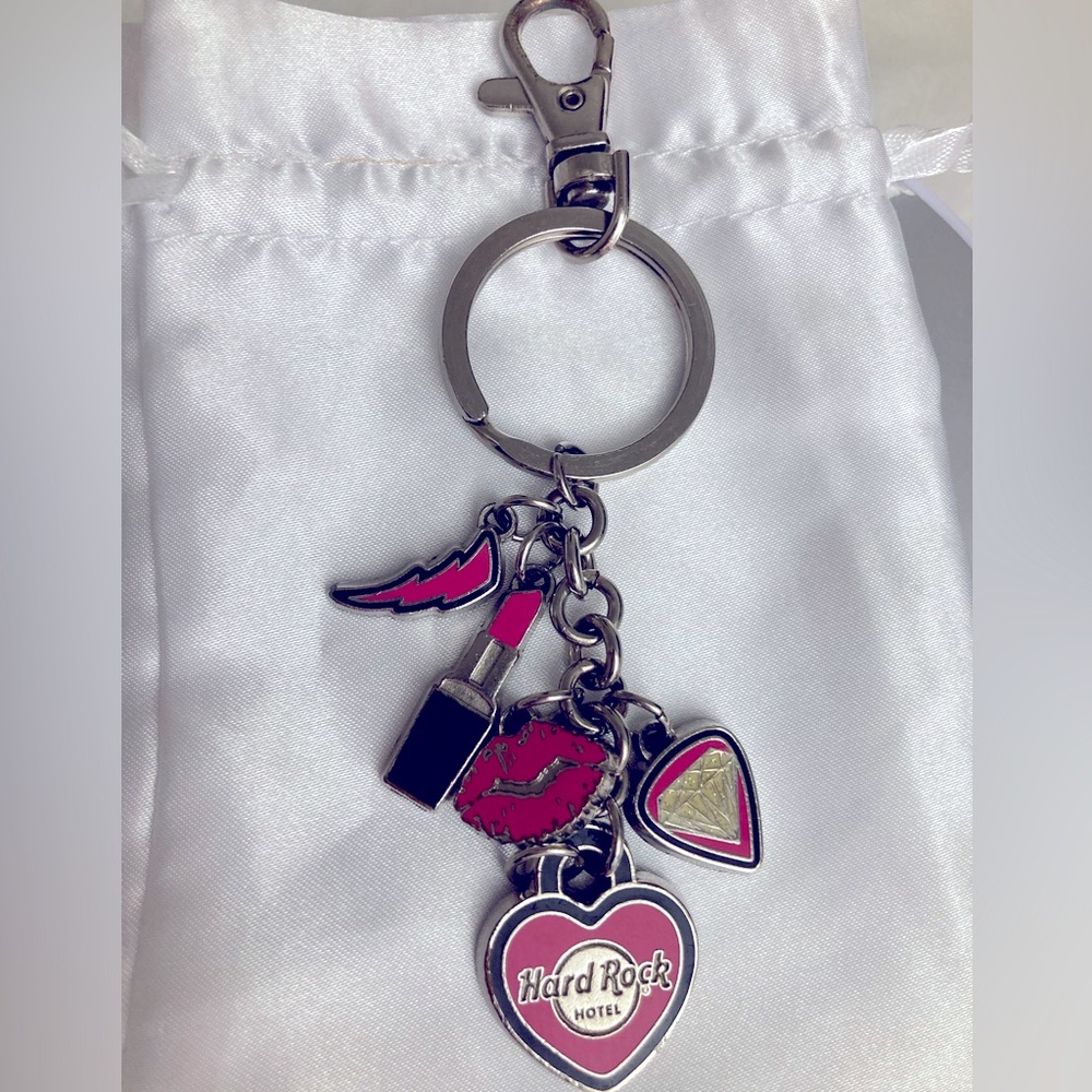 Hard Rock Keychain Vintage Gem